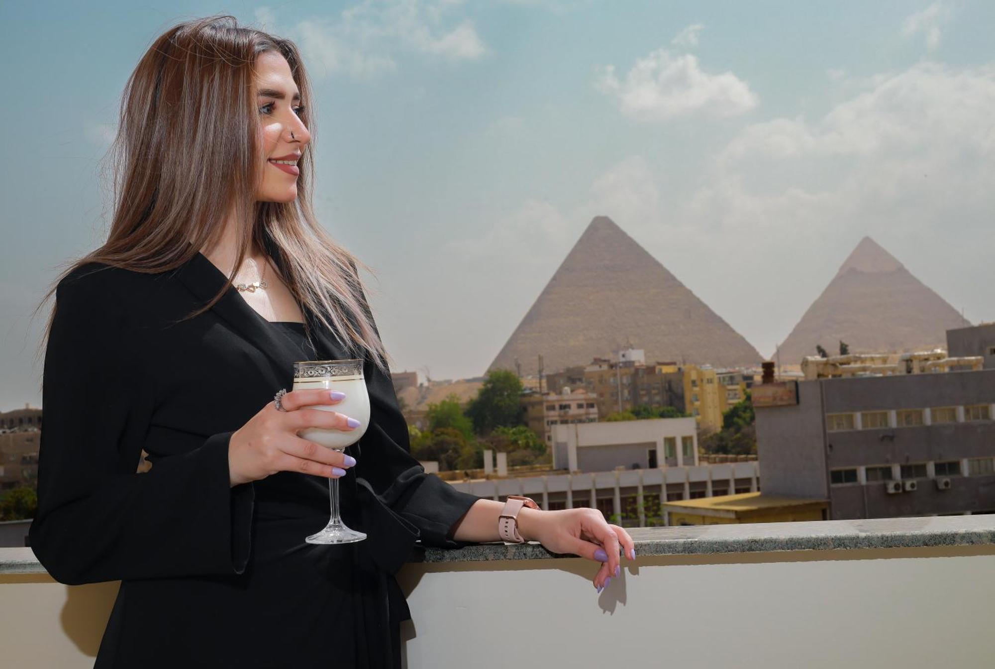 The Muse Pyramids Inn Kafret el-Gabal Eksteriør bilde